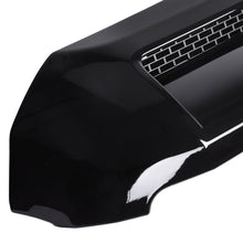 Gloss Black Front Hood Bulge Upper Grill For Toyota Tundra 2014-2021
