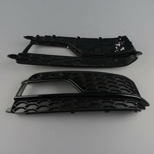 Front Fog Light Grill Cover for Audi A5 B8.5 S-line S5 8T 2013-2016