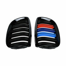 M Color Dual Slats Kidney Grille For 2007-2010 BMW E92 E93 Coupe