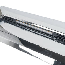Chrome Front Upper Grille Hood Bulge Molding W/Light bar For Toyota Tundra 2014-2021