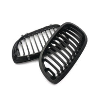 Matte Black Front Kidney Grille For BMW 3-Series E46 Coupe 2003-2006
