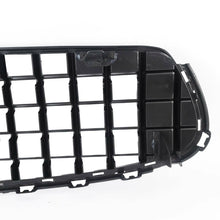 Glossy Black Front Bumper Grill Grille For Mercedes X253 GLC-CLASS Coupe 2020-2022