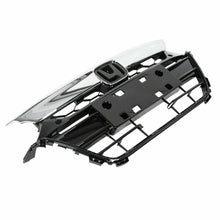 Chrome Front Upper Grille Lower Bumper Cover For 2018-2019 Honda Accord Sedan
