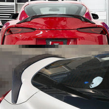 For 2020+ Toyora Supra A90 A91 Carbon Fiber Look Highkick Rear Trunk Spoiler Wing