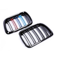 Glossy Black M-Color Front Kidney Grille for BMW 3-Series E36 M3 Coupe 1997-1999