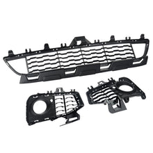 Front Fog Grill + Lower Bumper Grille For BMW F32/F33/F36 M Sport 2014-2021