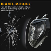 LED Headlight Assembly With DRL For Yamaha MT09 FZ09 2014-2016 MT07 2018 2019