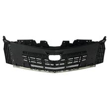 Black Front Upper Grille + Bumper Lower Grill For  Cadillac XTS 2013-2017 w/o Camera