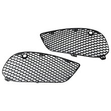 4pcs Front Fog Light Cover Grill Trims For Mercedes C-Class W205 C300 C43 AMG 2015-2018
