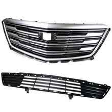 Front Bumper Upper Grill & Lower Grille For Cadillac XT5 2016-2019