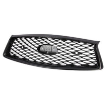 Gloss Black Front Upper Grille & Lower Grille For Infiniti Q50 Sport 2018-2024