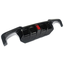 Gloss Black LED Light Rear Diffuser for BMW F10 Sedan 528i 530i M-Sport 2011-2016