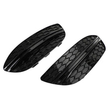Front Fog Light Cover Grill For Mercedes C-Class W205 C250 C300 C350 Non-AMG 2015-2018
