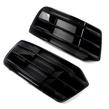 Gloss Black Front Fog Light Cover Grill For 2018-2020 AUDI Q5 NON-Sline Base Bumper