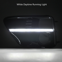 LED DRL Bumper Driving Fog Lights Lamps Bezels Fits 2015 2016 2017 Subaru WRX STI