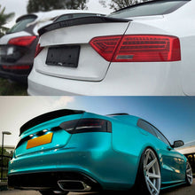 Glossy Black Rear Highkick Spoiler Wing for AUDI A5 B8 B8.5 Coupe 2008-2016