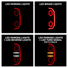 Black LED Tube Tail Lights For 2014-2021 Toyota Tundra Brake Lamps Pair