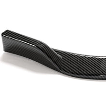 3pcs Carbon Look Front Splitter Lip For Mercedes W204 C250 C300 AMG Bumper 2012-2014