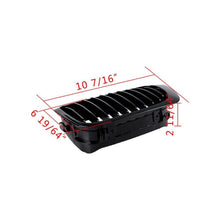 Gloss Black Front Hood Grille For BMW E46 Coupe 1999-2002 Pre-Facelift