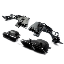 Rear Diffuser w/ Black Exhaust Tips for Mercedes Benz W205 Sedan C300 Base Sedan NON AMG