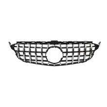Front Bumper Grill For Mercedes W205 C205 C200 C300 C43 2015-2018 w/o Camera