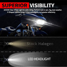 Black LED Headlight Headlamp Projector Hi/Lo Beam Fit for Road Glide 2015-2023