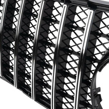 Chrome Front Mesh Grill For Mercedes X156 GLA GLA200 GLA250 GLA45 2014-2017 w/o Camera