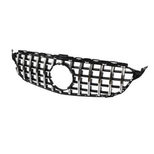 Front Bumper Grill For Mercedes W205 C205 C200 C300 C43 2015-2018 w/o Camera