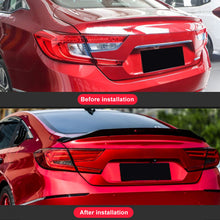 Glossy Black Rear Trunk Spoiler Wing for Honda Accord Sedan 2018-2022