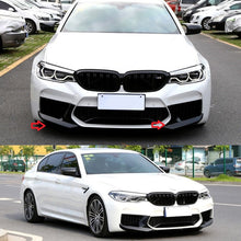 Gloss Black Front Bumper Lip Splitter For BMW F90 M5 2018-2020