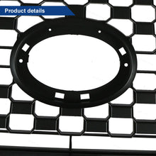 Glossy Black Front Grille Hood Bulge Molding For Toyota Tundra 2014-2021