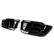 Gloss Black Front Fog Light Grill Cover Bezel Fits For Audi Q5 S-Line 2018-2020