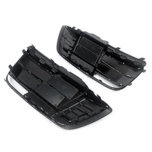Gloss Black Front Fog Light Grill Cover Bezel Fits For Audi Q5 S-Line 2018-2020