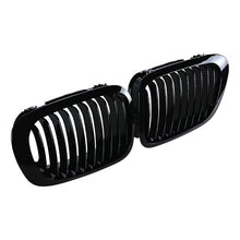 Gloss Black Front Hood Grille For BMW E46 Coupe 1999-2002 Pre-Facelift