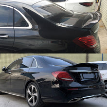 For 2017-2023 Mercedes E-Class W213 Sedan E63 Carbon Fiber Look Trunk Spoiler Wing