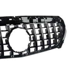 Gloss Black Front Grille Bumper Grill For Mercedes CLA W117 C117 CLA 250 2013-2016