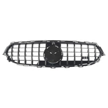 Front Bumper Grille Grill For 2021-2023 Mercedes Benz W213 E-Class All Black