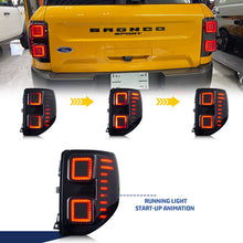 LED Tail Light DRL Rear Brake Lamp For Ford Bronco Sport 2021-2024