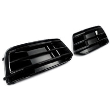 Gloss Black Front Fog Light Cover Grill For 2018-2020 AUDI Q5 NON-Sline Base Bumper