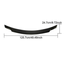 Real Carbon Fiber Rear Trunk Spoiler Wing for Mercedes Benz W204 Sedan C300 C350 C63 2008-2014