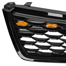 Black Front Bumper Grill Honeycomb Grille w/Light for Subaru Forester 2019-2021