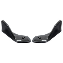 For 2020+ Toyota Supra A90 Carbon Fiber Look Rear Bumper Side Corner Aprons Spats
