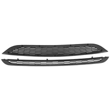 For 02-06 Mini Cooper R52 R53 Front Upper Lower Black Honeycomb Mesh Grille 2DR