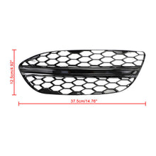 Front Fog Light Cover Grill For Mercedes W205 Sedam C200 C250 C300 Non-AMG 2015-2018