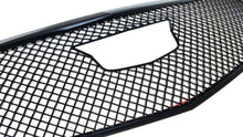 Gloss Black Honeycomb Front Bumper Mesh Grille Overlay for 15-19 Cadillac ATS