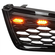 Black Front Bumper Grill Honeycomb Grille w/Light for Subaru Forester 2019-2021