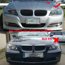 M-Color Front Kidney Grill for BMW E90 E91 4DR Sedan LCI 2009-2011
