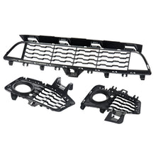 Front Fog Grill + Lower Bumper Grille For BMW F32/F33/F36 M Sport 2014-2021