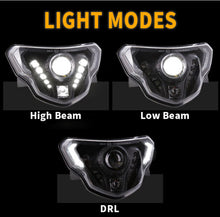 1PCS Motorcycle LED Front Headlight Assembly with Angel Eye Fit For G310GS/G310R