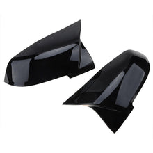 Glossy Black Rear Mirror Cover Caps Replacement For BMW F20 F21 F22 F30 F32 F36